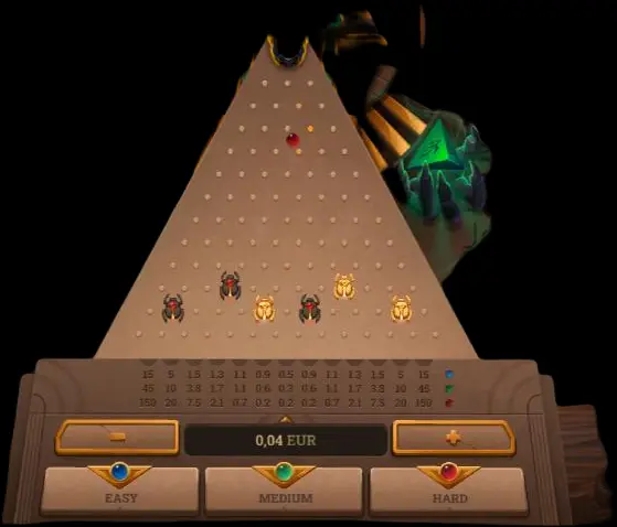 Zagraj w Plinko na swoim smartfonie.